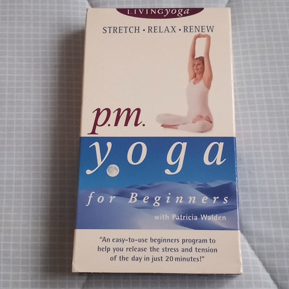 Living Yoga - p.m. Yoga for Beginners with Patricia Walden (VHS)